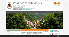 Desktop Screenshot of comune.chiavenna.so.it